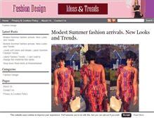 Tablet Screenshot of fashioncrumbs.com